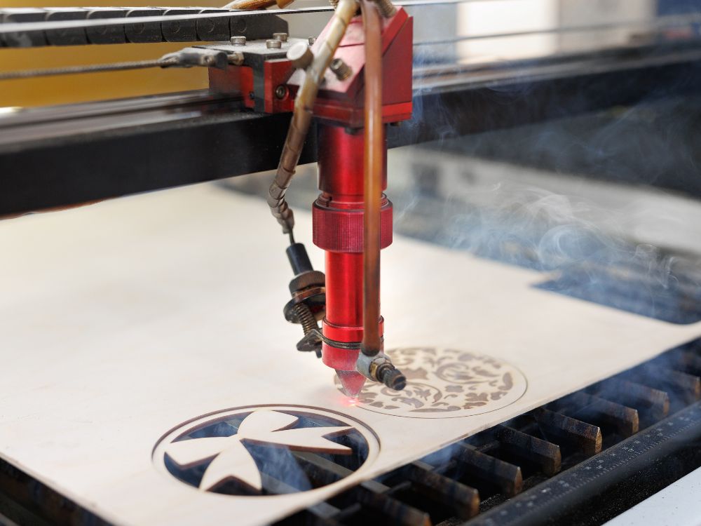 cutting objects out of a sheet using cnc laser