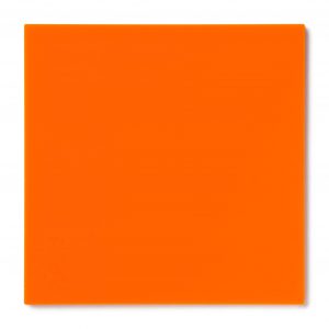 orange opaque acrylic sheet