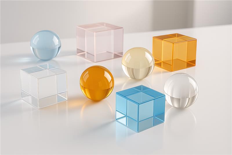 best and premium acrylic cubes and spheres